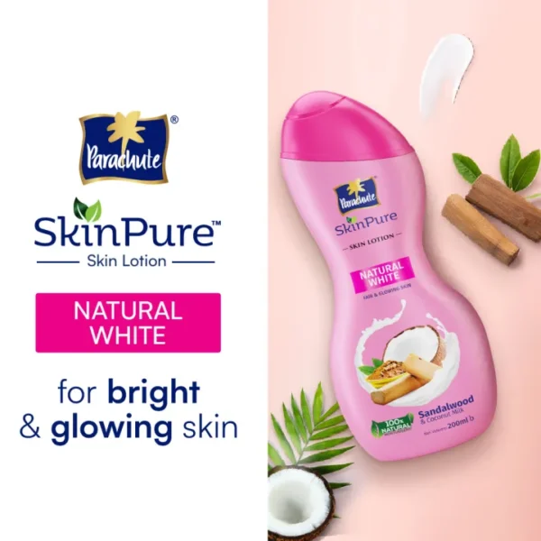 Parachute SkinPure Skin Lotion Natural White 300ml